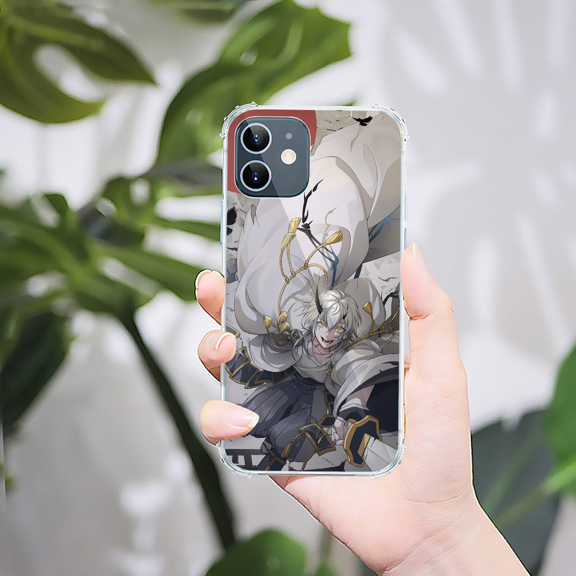 （画像用） 刀剣乱舞 Touken Ranbu 【iPhone 12シリーズ対応】透明スマホケース（クリアソフトケース）